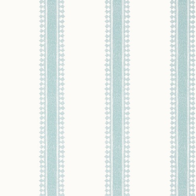 Thibaut Cambridge Stripe Wallpaper in Seaglass